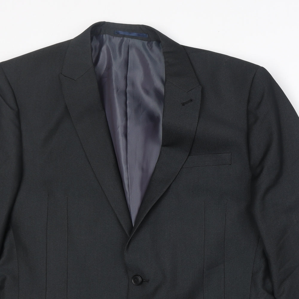 Mens UK Size 42 NEXT Regular Grey Suit Jacket