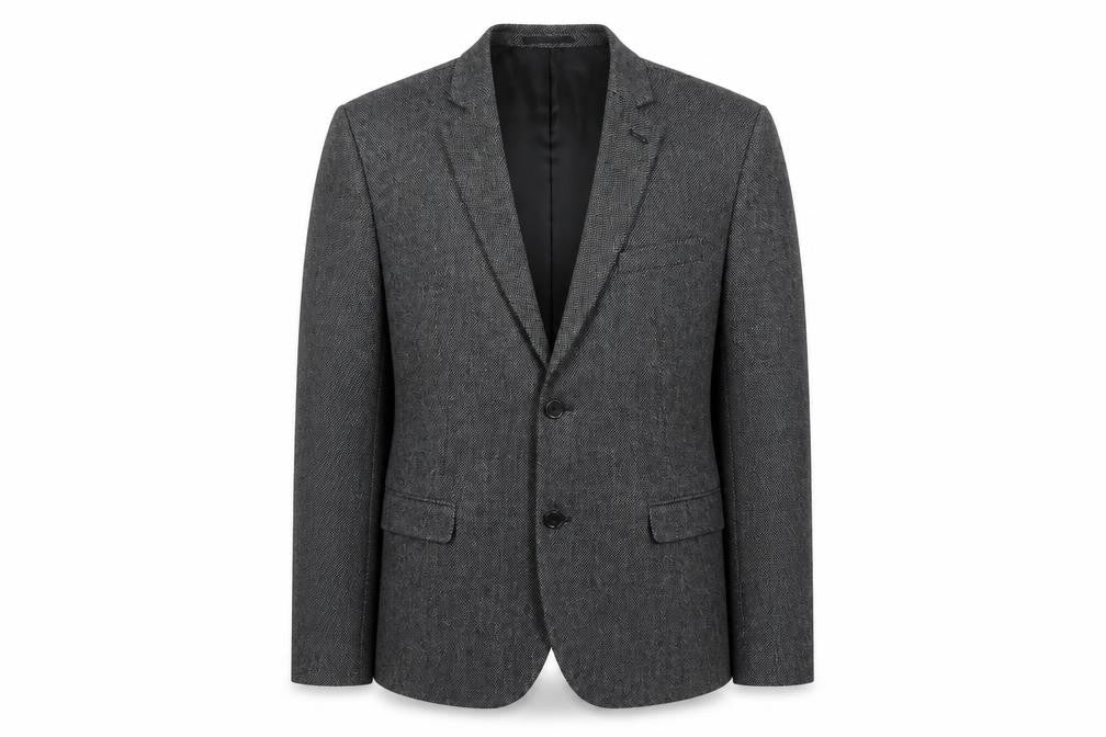 Mens UK Size 42 New Look Regular Grey Suit Jacket