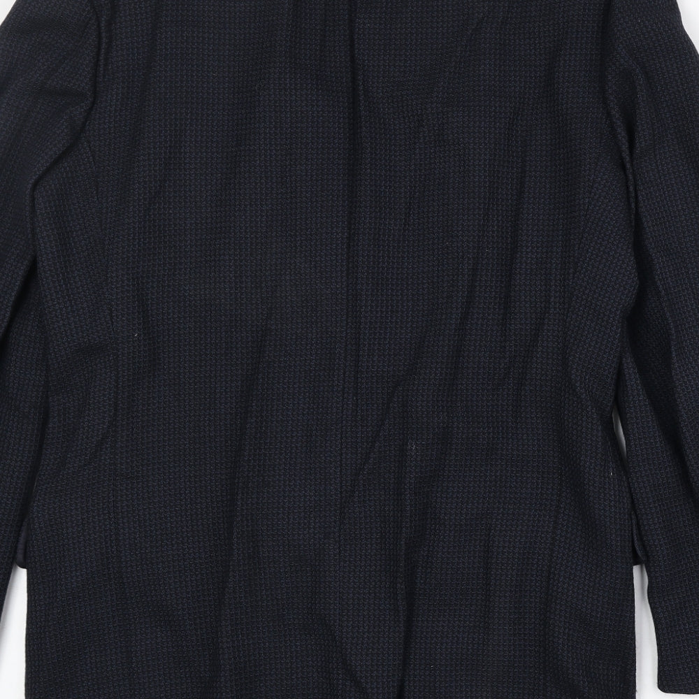 Mens UK Size 40 Marks and Spencer Regular Blue Suit Jacket