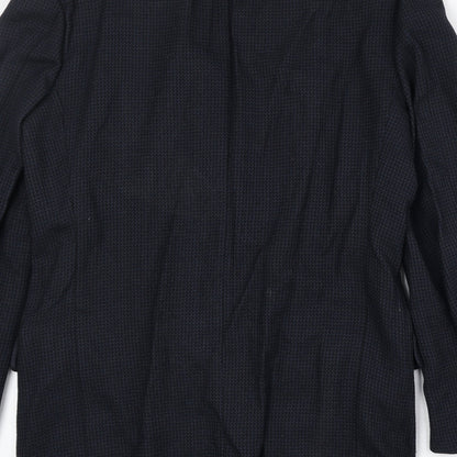 Mens UK Size 40 Marks and Spencer Regular Blue Suit Jacket