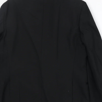 Jonelle Mens Black Polyester Tuxedo Suit Jacket Size 38 Regular