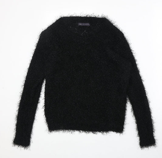 Womens UK Size 8 Marks and Spencer Black Pullover Jumper