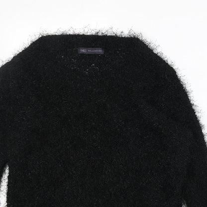 Womens UK Size 8 Marks and Spencer Black Pullover Jumper