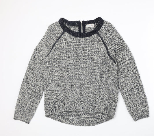 Womens UK Size 8 Marks and Spencer Blue Pullover Jumper
