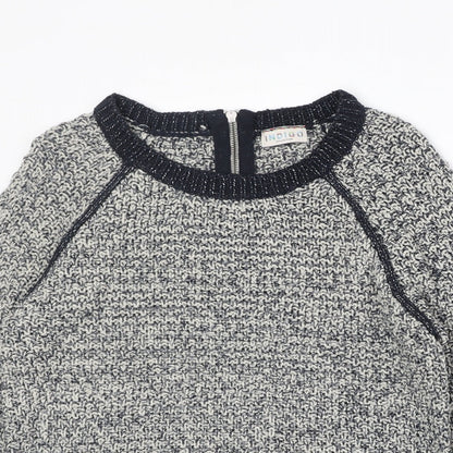 Womens UK Size 8 Marks and Spencer Blue Pullover Jumper