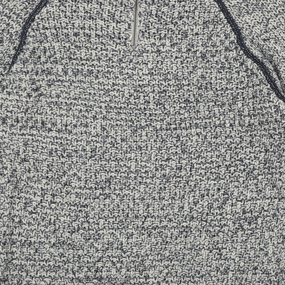 Womens UK Size 8 Marks and Spencer Blue Pullover Jumper