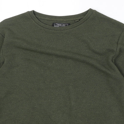 NEXT Boys Green Cotton Pullover Sweatshirt Size 11 Years Pullover