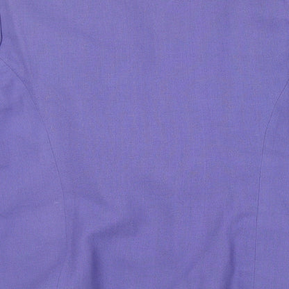 Womens UK Size 10 Features Regular Purple Blazer