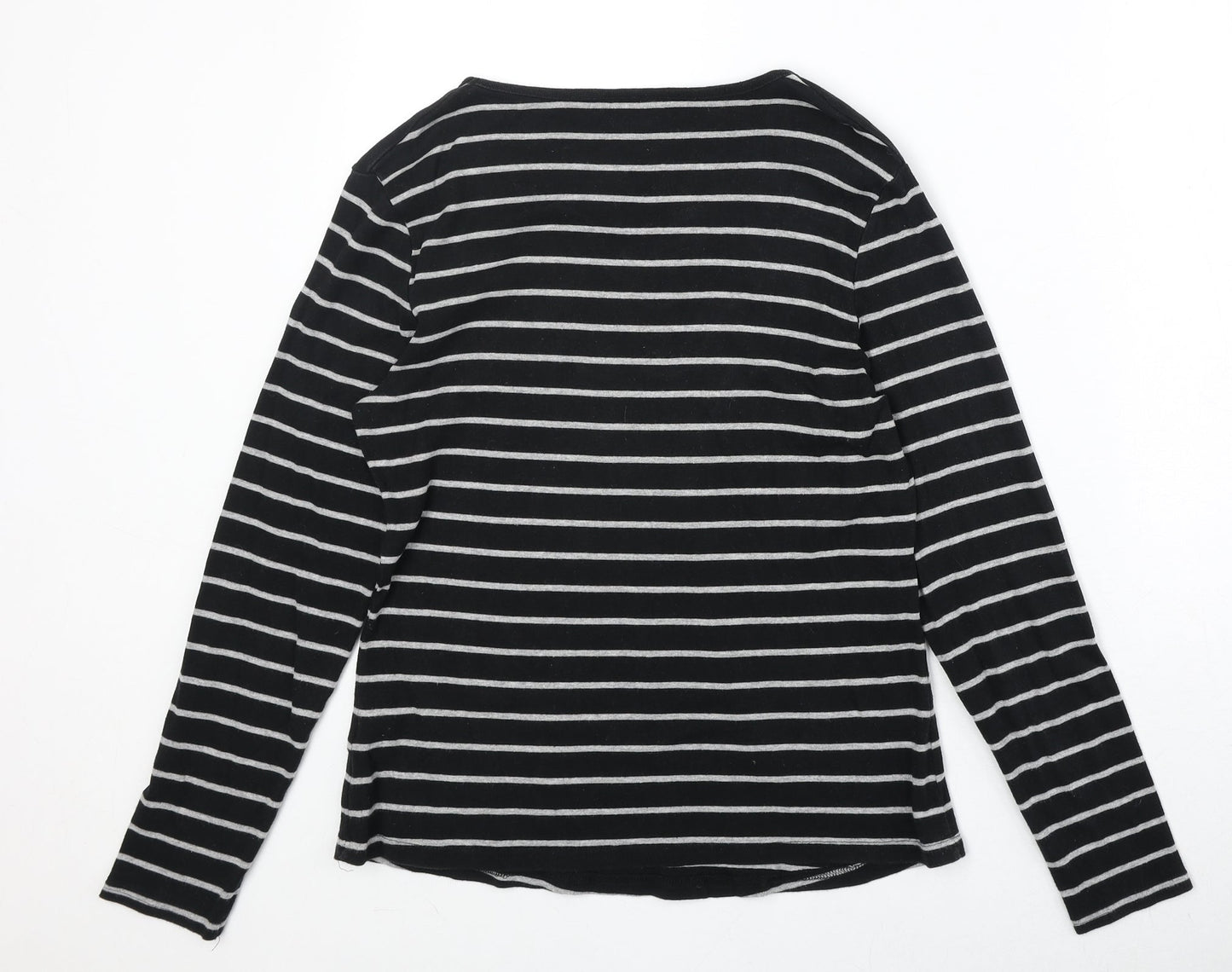 Womens UK Size 14 Arista Black Basic Blouse