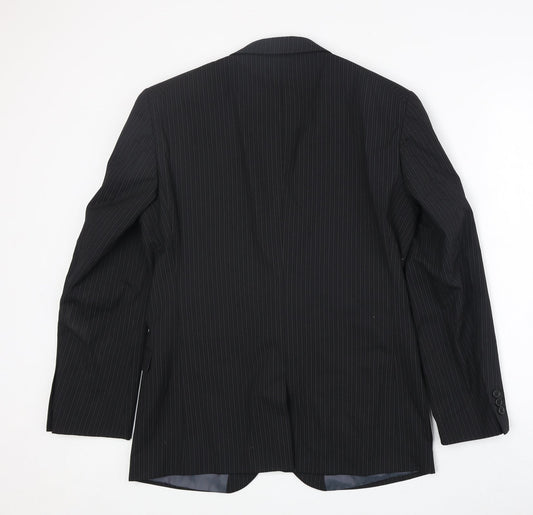 Mens UK Size 38 NEXT Regular Black Suit Jacket