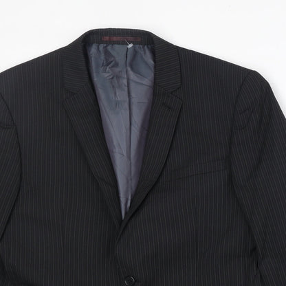 Mens UK Size 38 NEXT Regular Black Suit Jacket