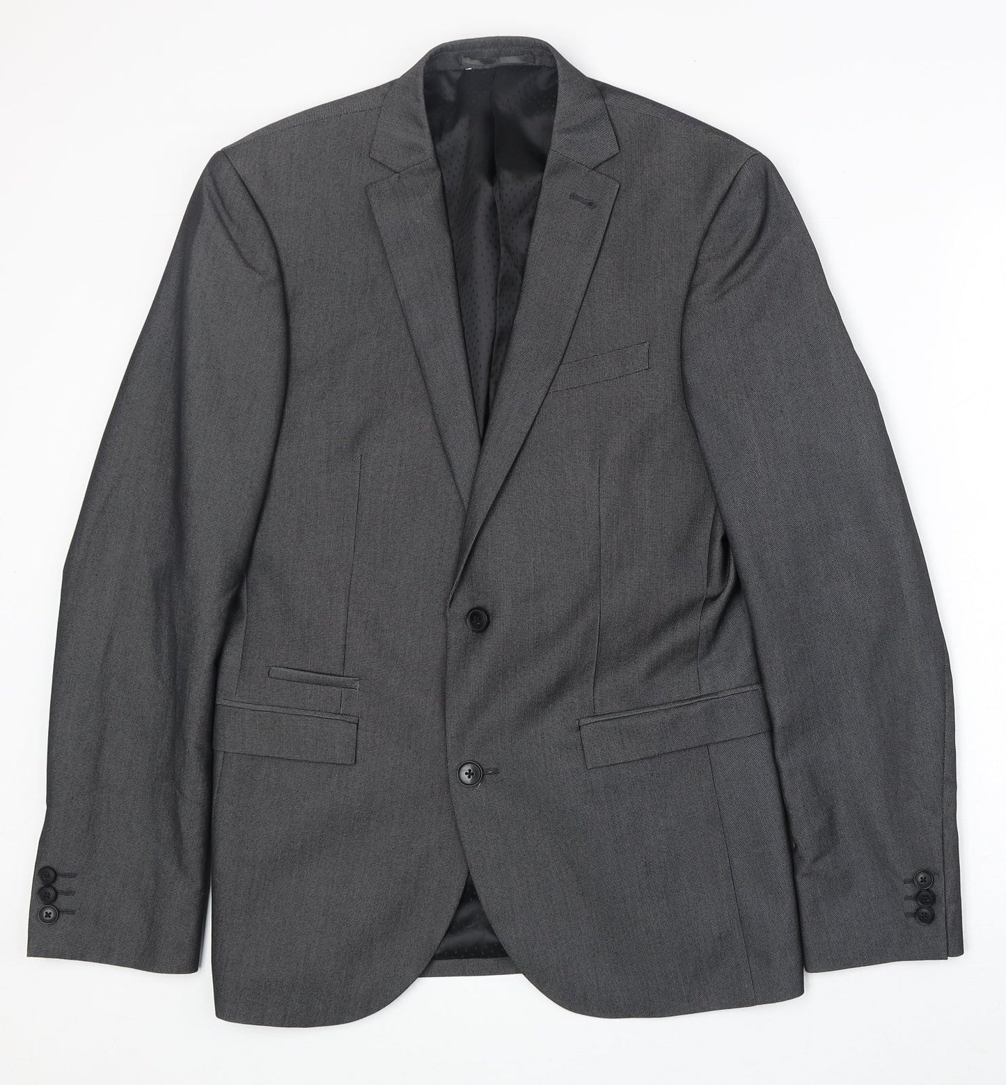 Mens UK Size 38 NEXT Regular Grey Suit Jacket