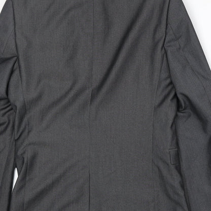 Mens UK Size 38 NEXT Regular Grey Suit Jacket
