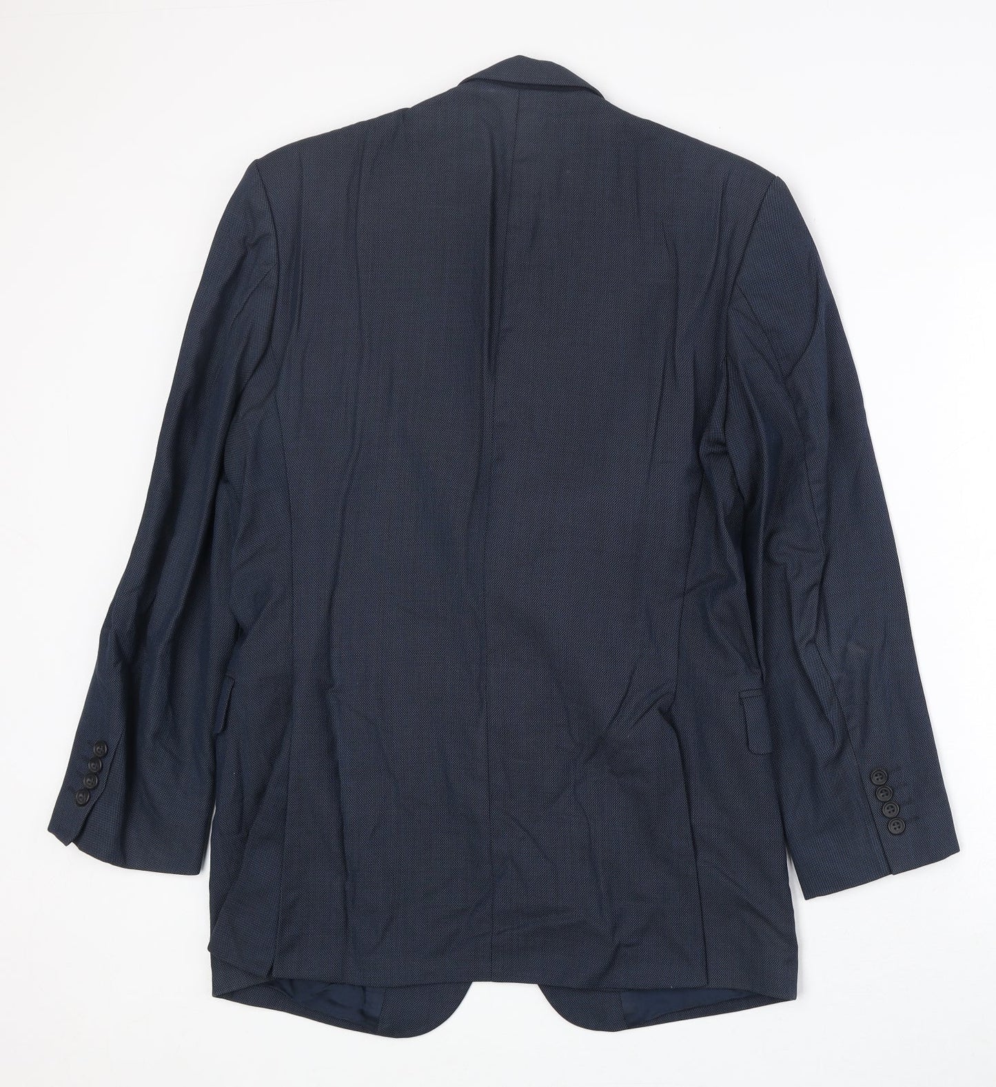 Mens UK Size 40 Roderick Charles Regular Blue Suit Jacket