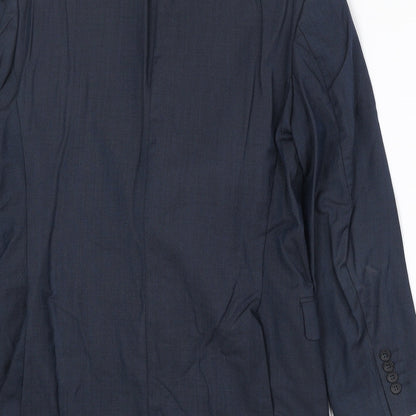Mens UK Size 40 Roderick Charles Regular Blue Suit Jacket