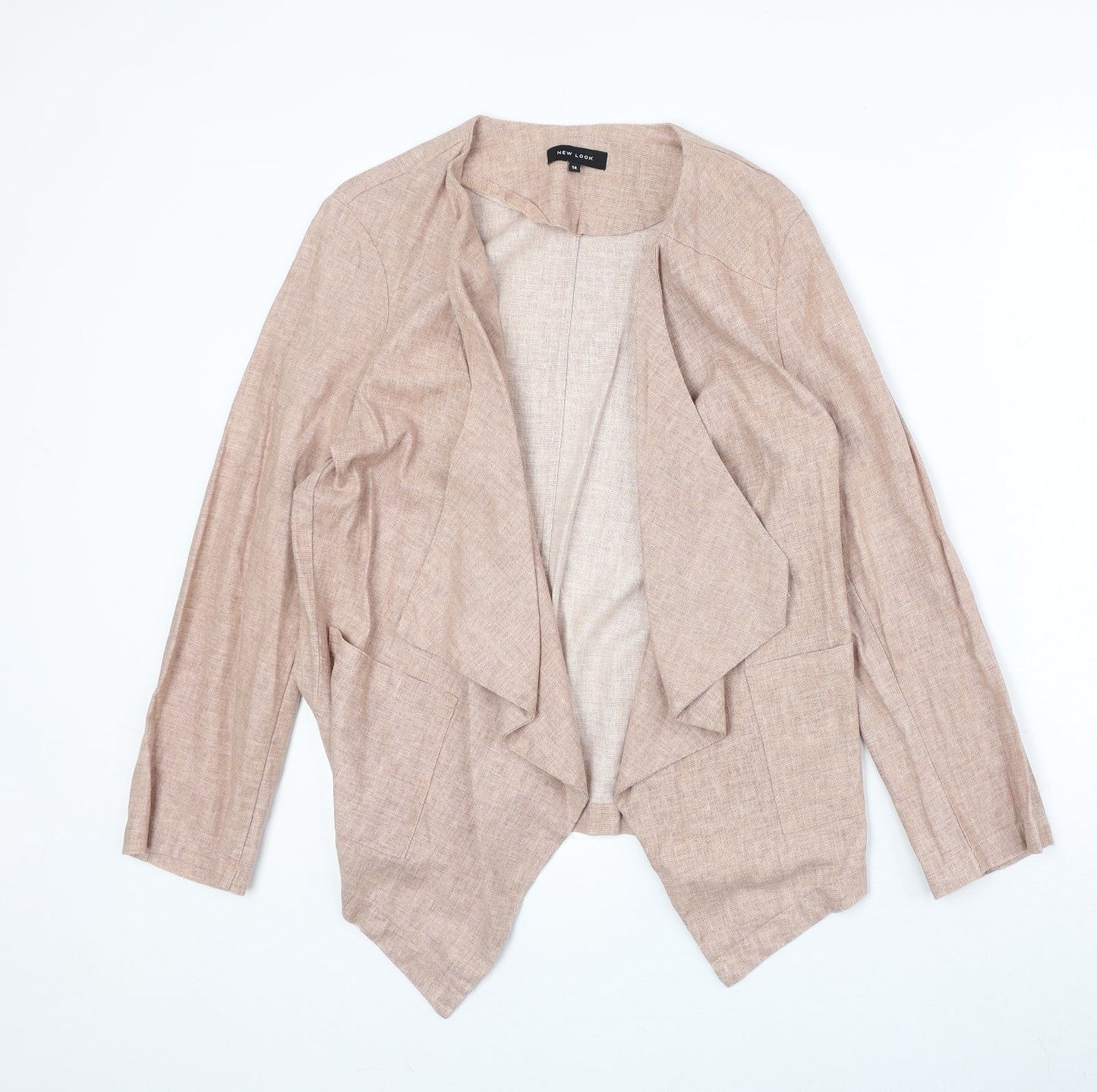 Womens UK Size 14 New Look Pink Cardigan Jumper