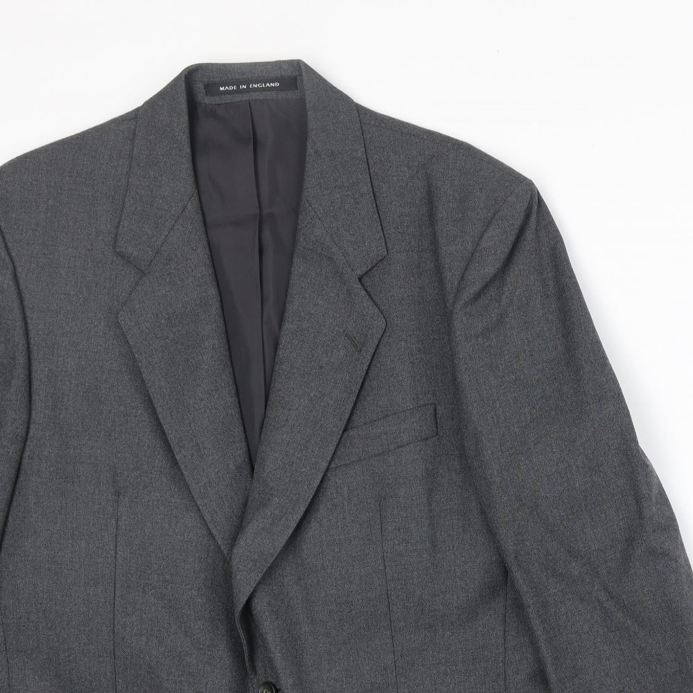Mens UK Size 42 The Label Regular Grey Suit Jacket