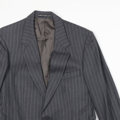 Mens UK Size 38 Dunn & Co Regular Grey Suit Jacket