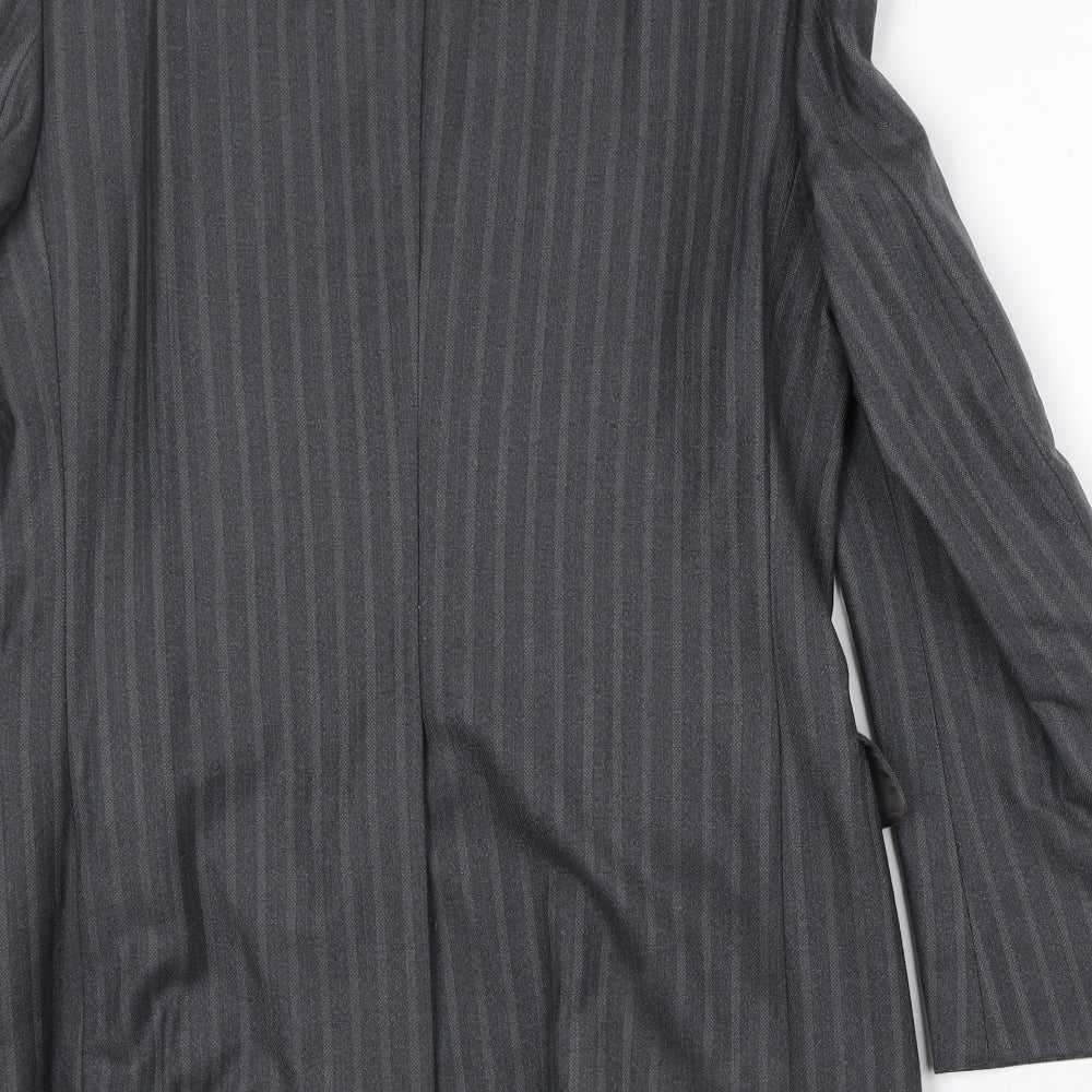 Mens UK Size 38 Dunn & Co Regular Grey Suit Jacket