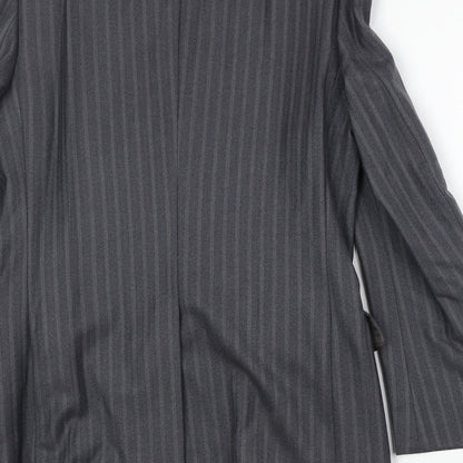 Mens UK Size 38 Dunn & Co Regular Grey Suit Jacket
