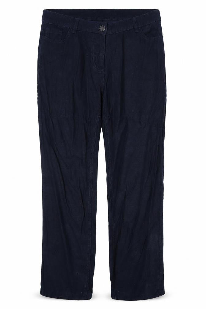 Womens UK Size 34 in NEXT Regular Fit  Blue Trousers