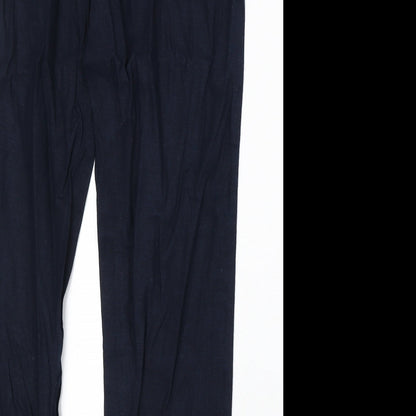 Womens UK Size 34 in NEXT Regular Fit  Blue Trousers