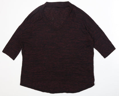 Womens UK Size M New Look Purple Pullover Jumper