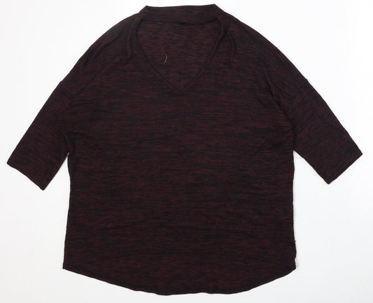 Womens UK Size M New Look Purple Pullover Jumper