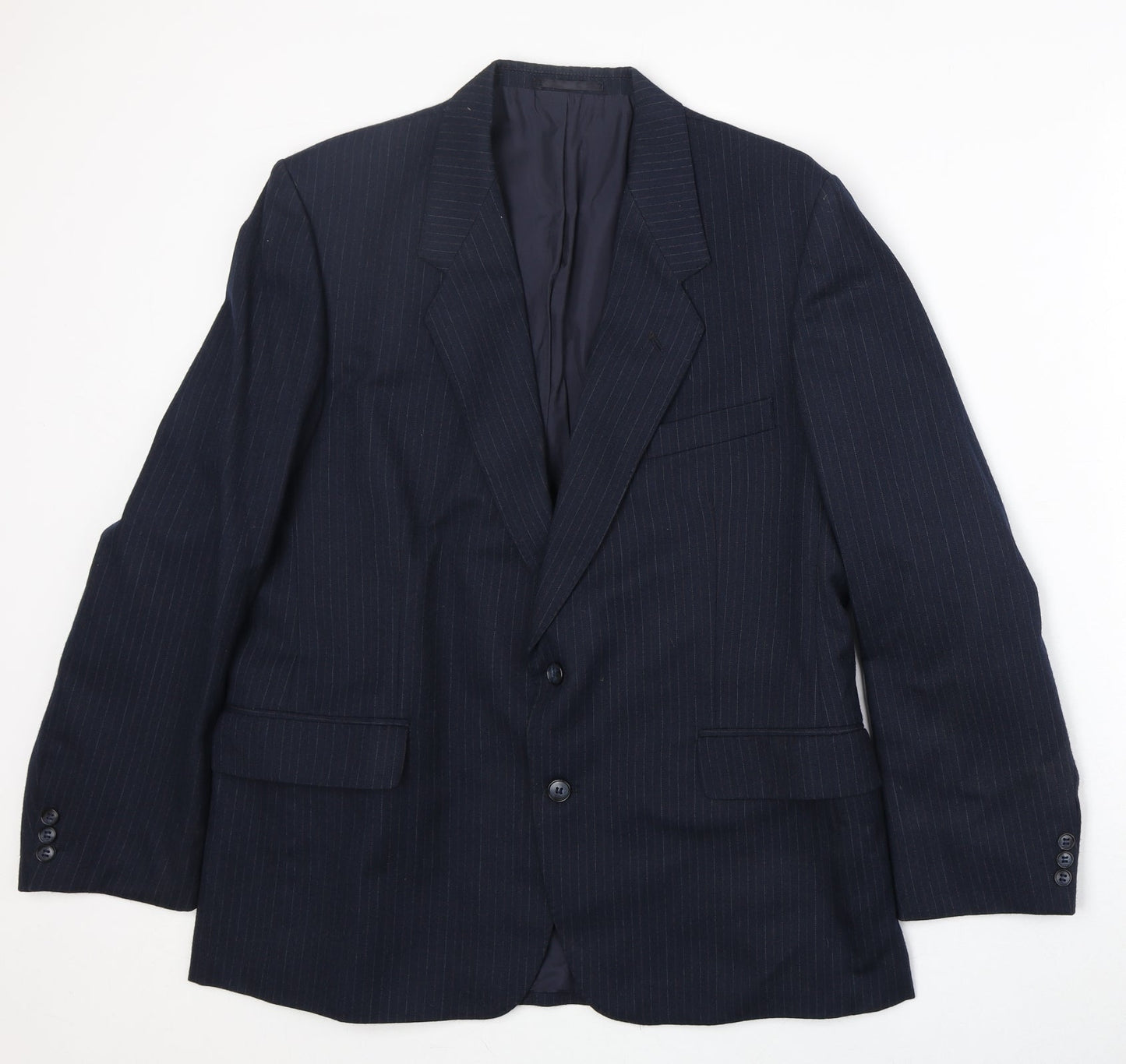Mens UK Size 42 BHS Regular Blue Suit Jacket