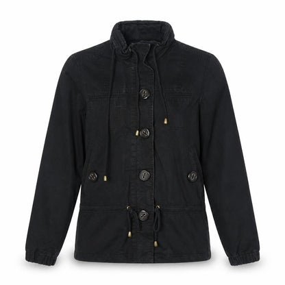 Review Womens Black Jacket Size M Zip