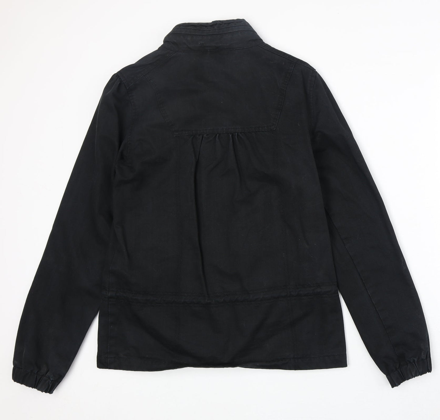 Review Womens Black Jacket Size M Zip