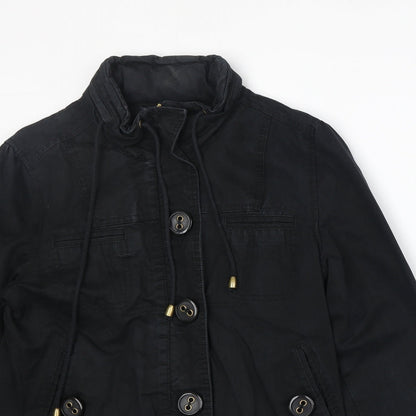 Review Womens Black Jacket Size M Zip