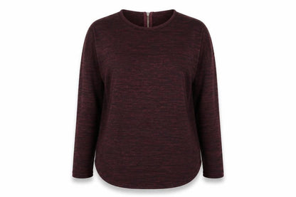 Womens UK Size M New Look Red Pullover Jumper