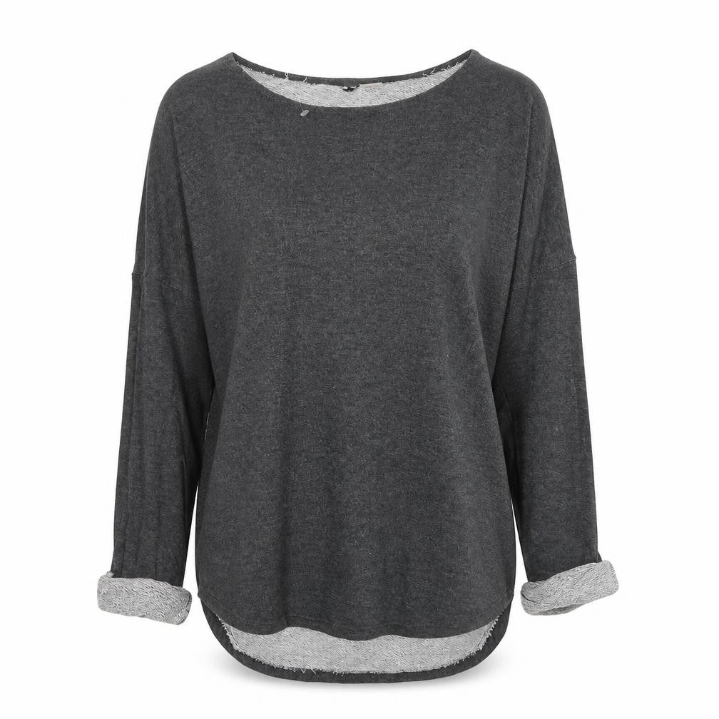 Womens UK Size 8 H&M Grey Pullover Sweatshirt