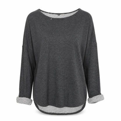 Womens UK Size 8 H&M Grey Pullover Sweatshirt