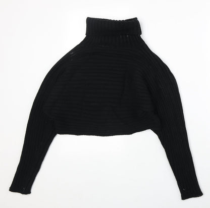 Womens UK Size S New Look Black Pullover Jumper