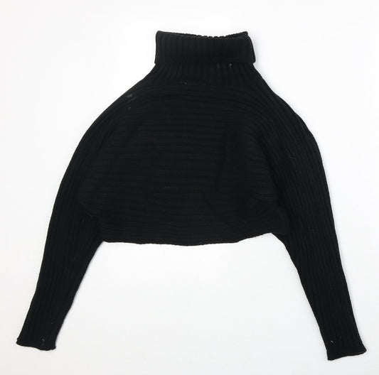Womens UK Size S New Look Black Pullover Jumper