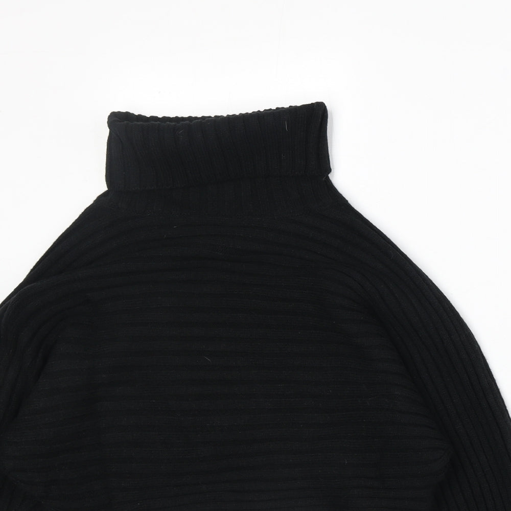 Womens UK Size S New Look Black Pullover Jumper