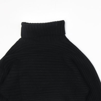 Womens UK Size S New Look Black Pullover Jumper