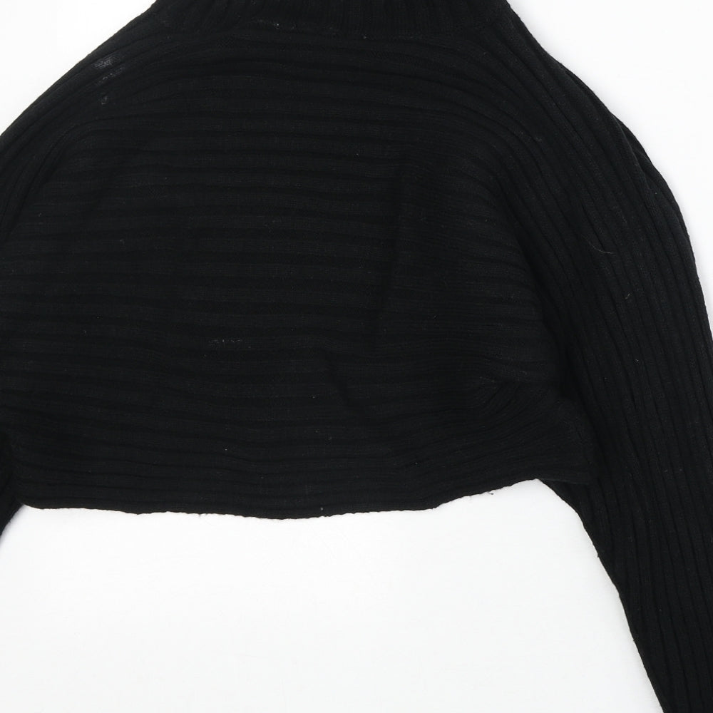 Womens UK Size S New Look Black Pullover Jumper
