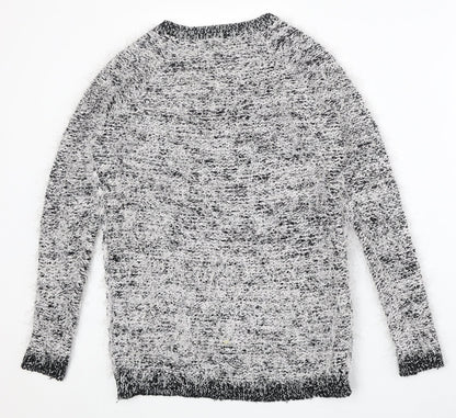Womens UK Size 8 River Island Ivory Pullover Jumper