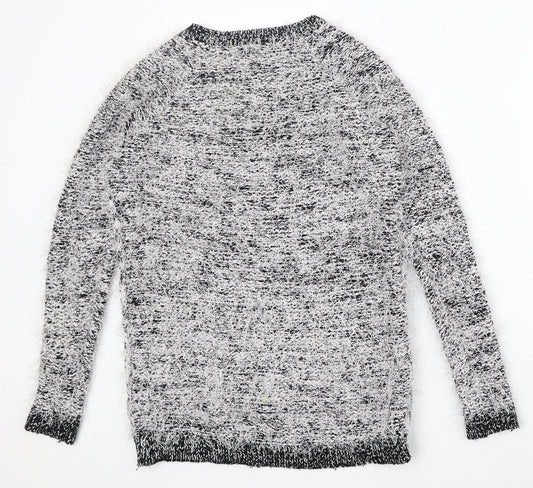 Womens UK Size 8 River Island Ivory Pullover Jumper