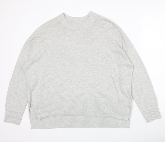 Womens UK Size M H&M Grey Pullover Jumper
