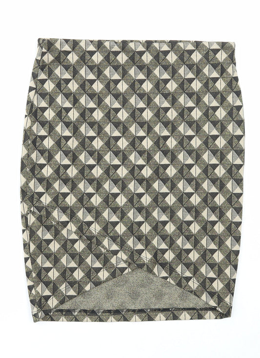 Womens UK Size S Stradivarius Straight & Pencil Jersey Skirt