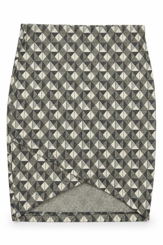Womens UK Size S Stradivarius Straight & Pencil Jersey Skirt