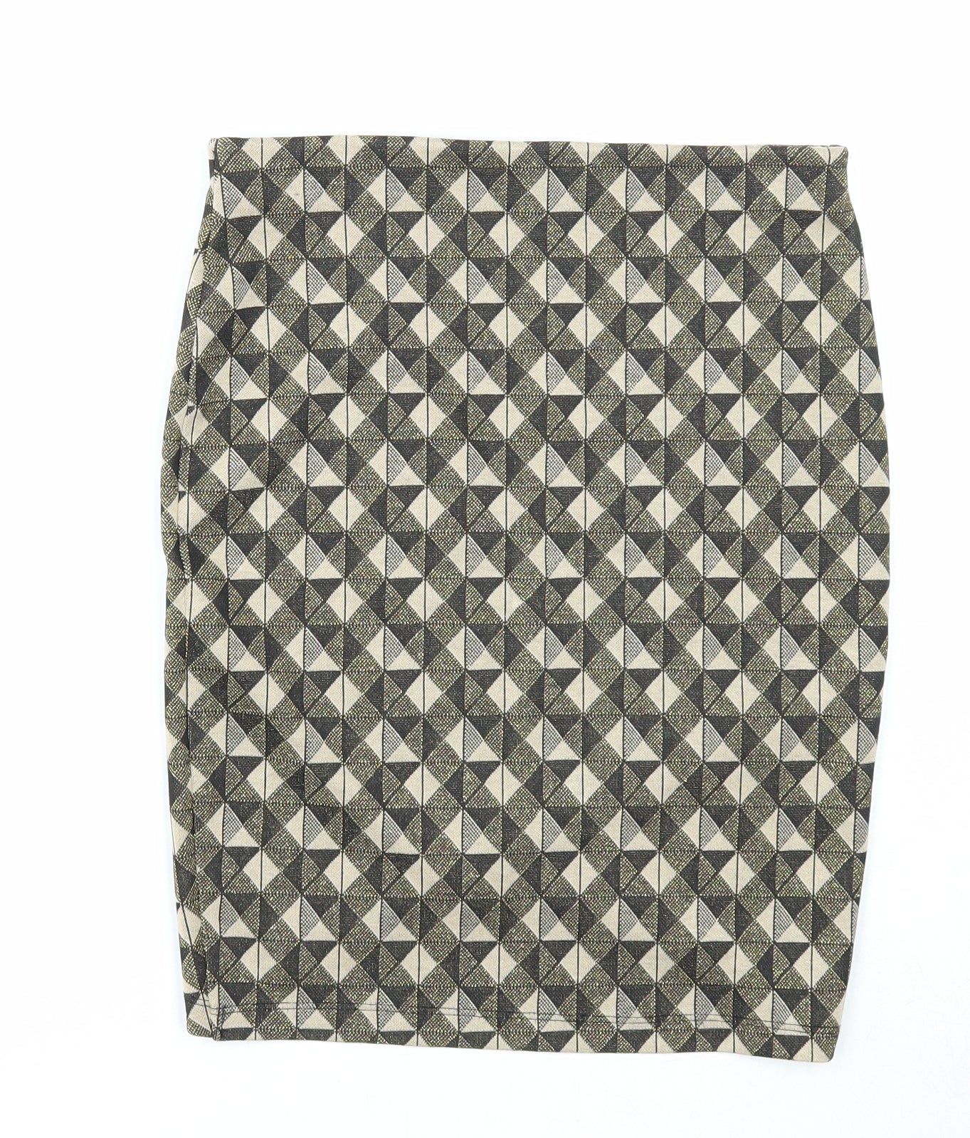 Womens UK Size S Stradivarius Straight & Pencil Jersey Skirt