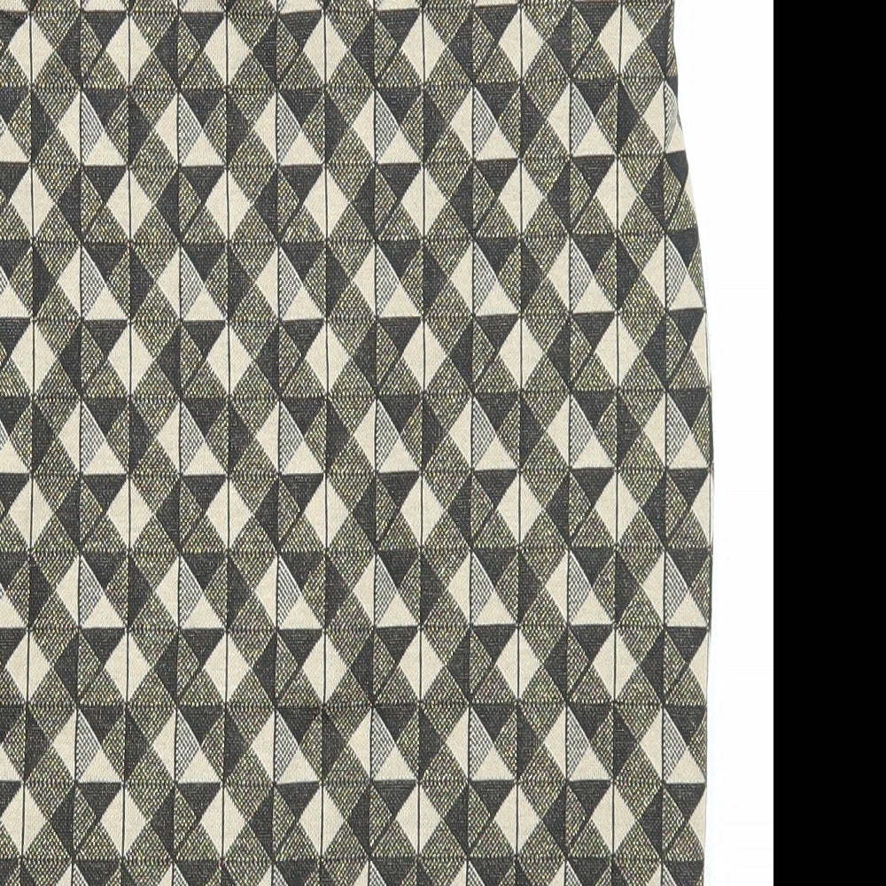 Womens UK Size S Stradivarius Straight & Pencil Jersey Skirt
