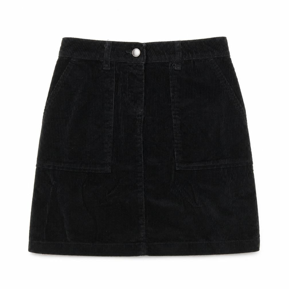 Womens UK Size 6 NEXT A-Line Corduroy Skirt