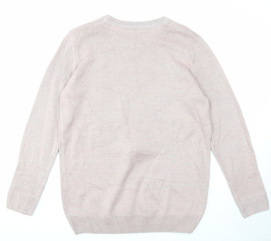Womens UK Size M Blooming Marvellous Pink Pullover Jumper
