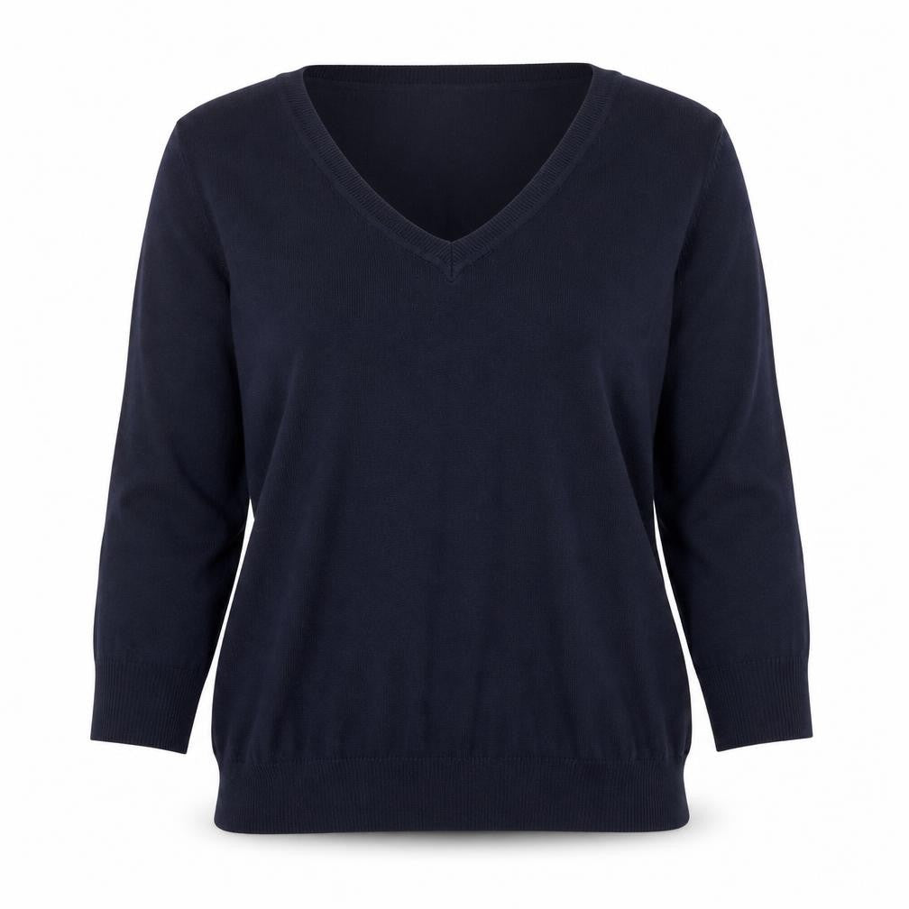 Womens UK Size M Mango Blue Pullover Jumper
